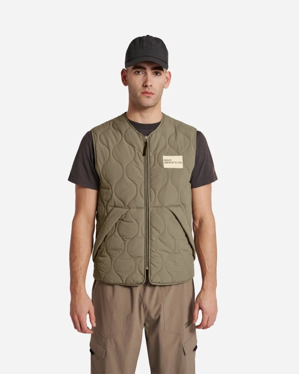 Halo Quilted Vest - Morel