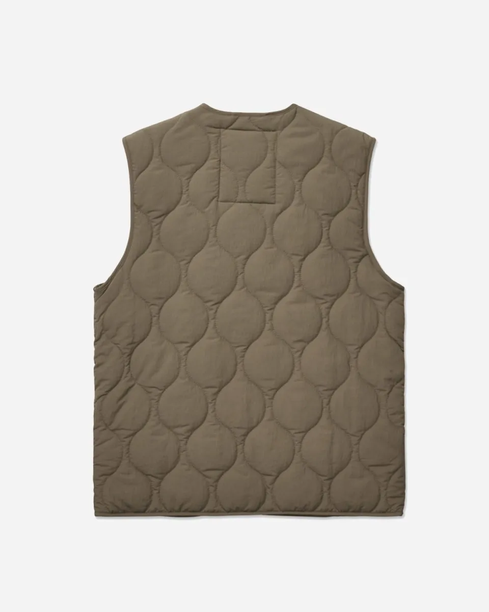 Halo Quilted Vest - Morel