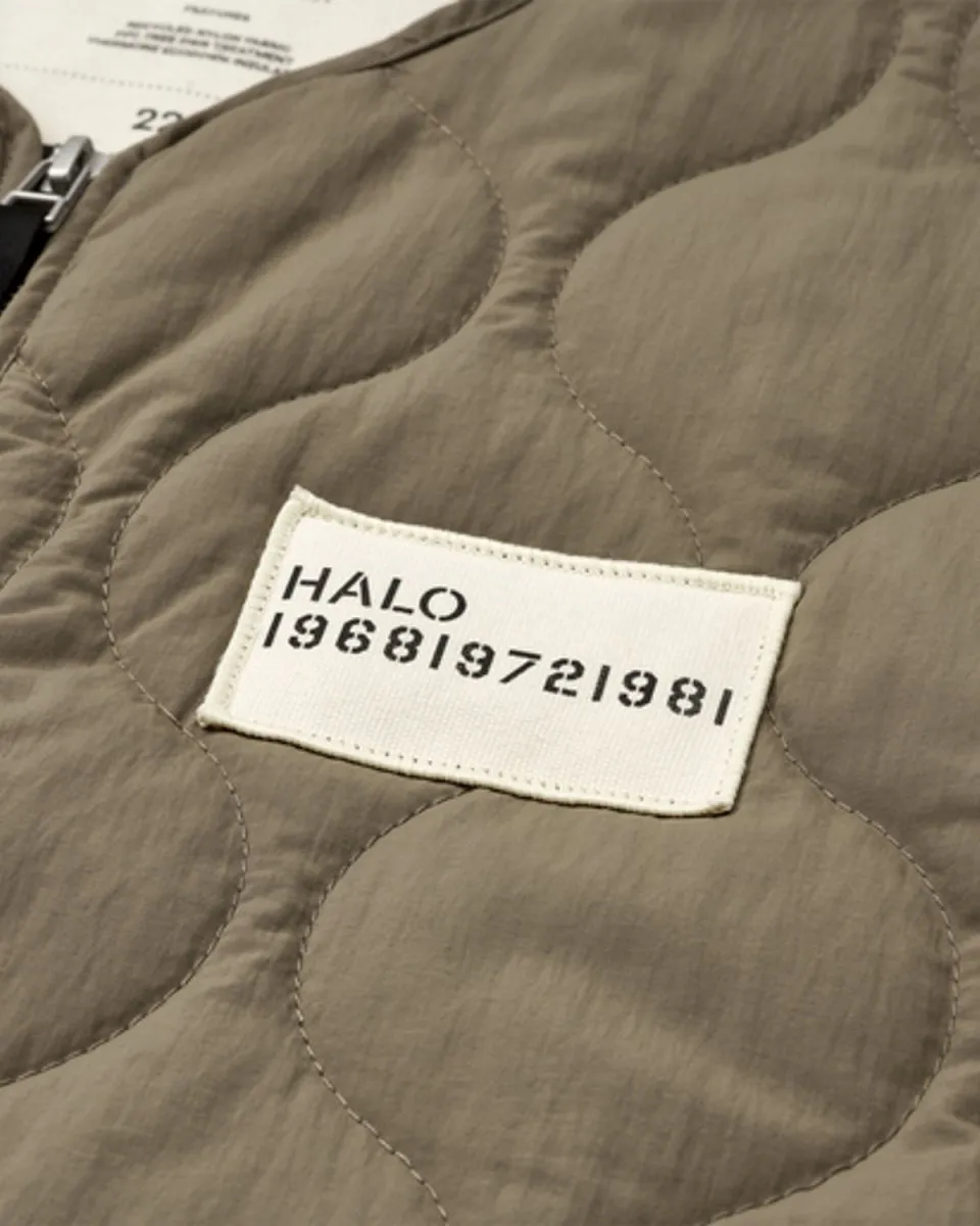 Halo Quilted Vest - Morel