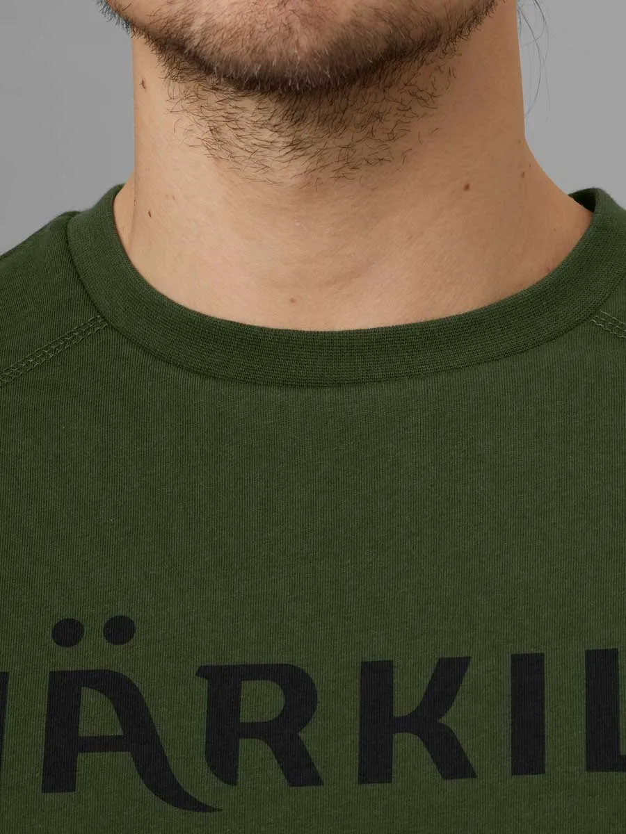 HARKILA Logo T-shirt - Mens - 2-pack - Duffel Green/Phantom