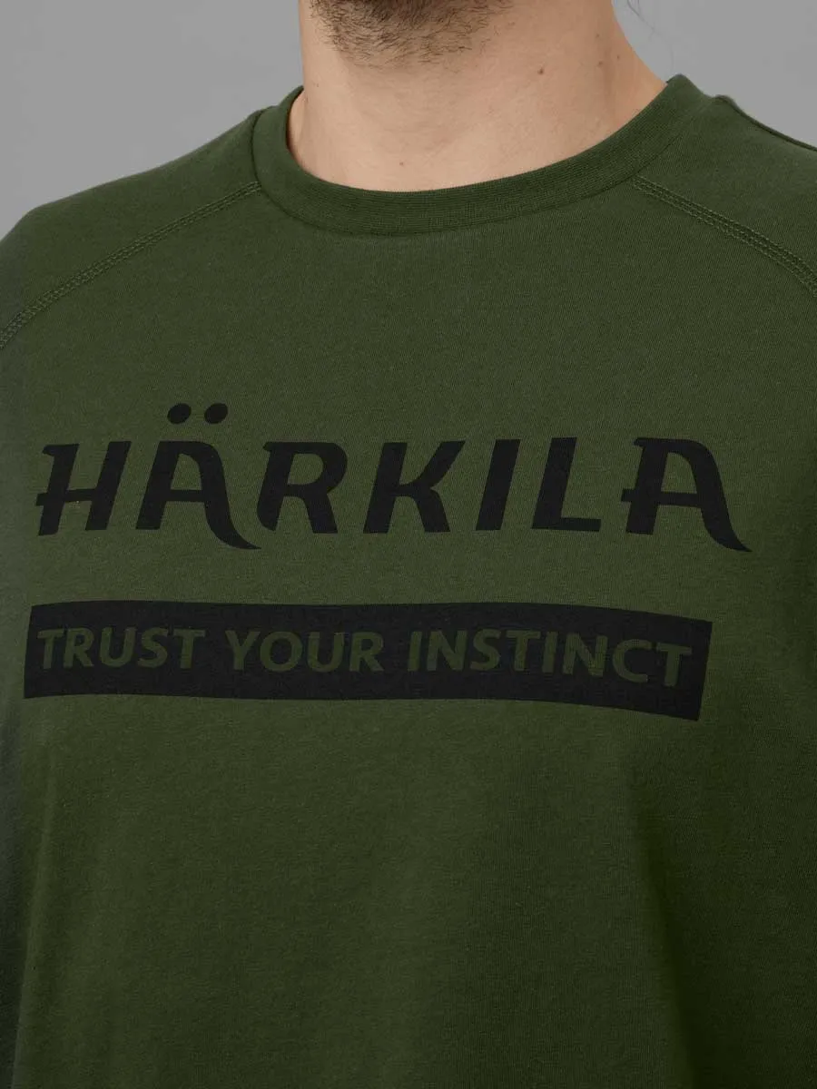 HARKILA Logo T-shirt - Mens - 2-pack - Duffel Green/Phantom