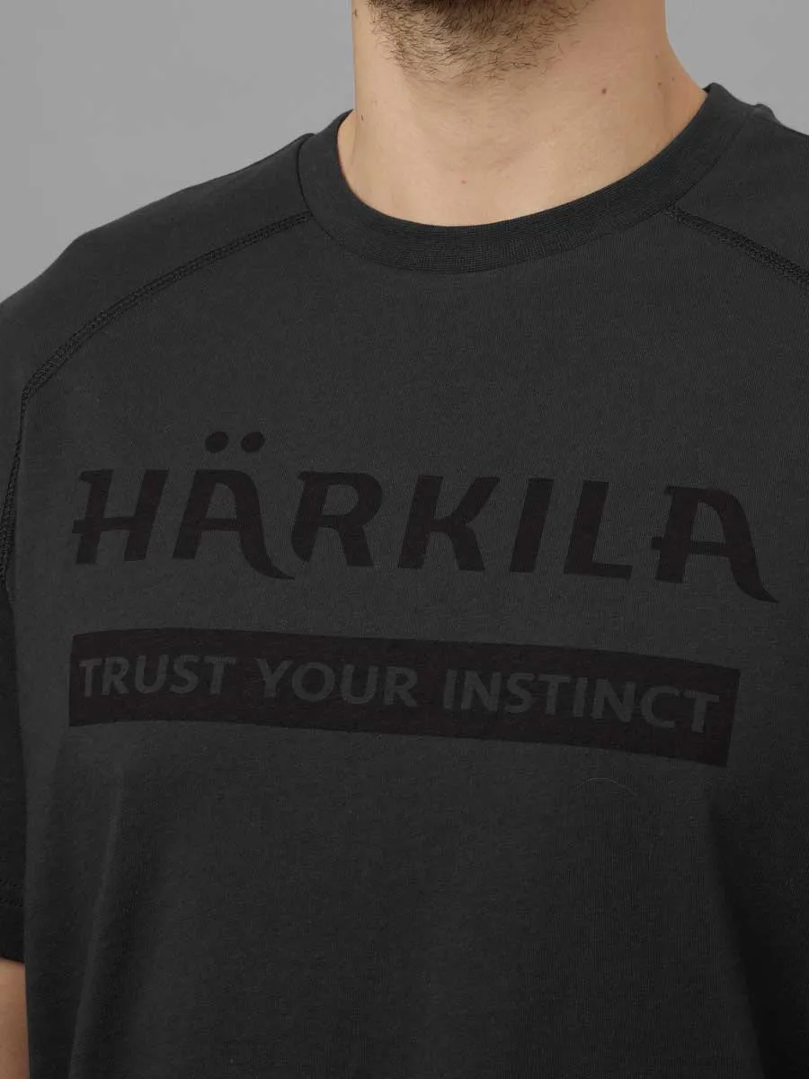 HARKILA Logo T-shirt - Mens - 2-pack - Duffel Green/Phantom