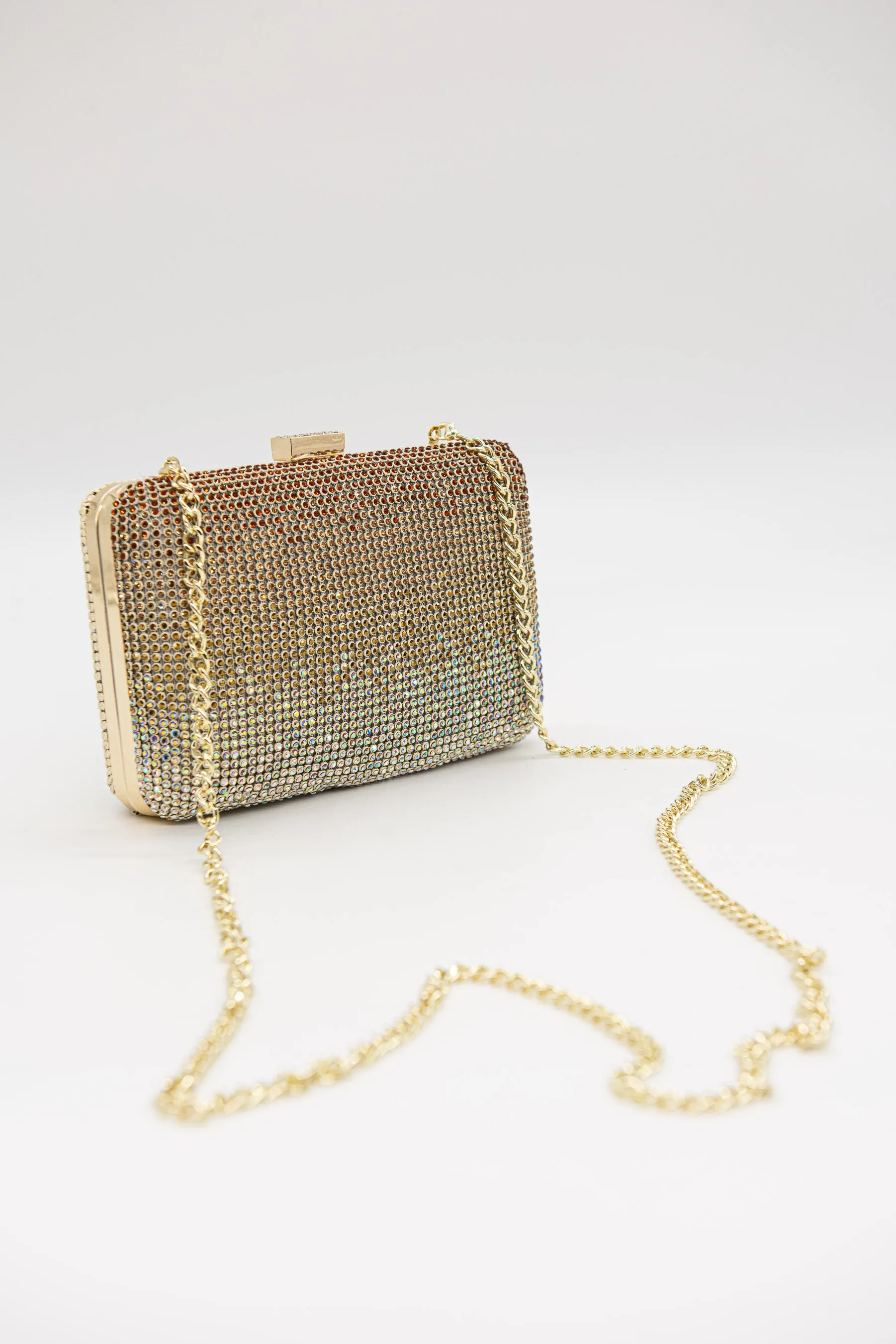 Harlow Gold Clutch