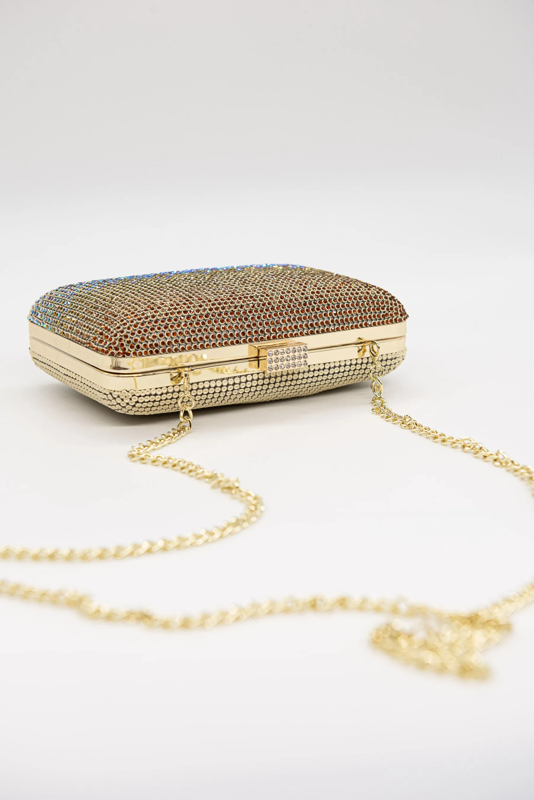 Harlow Gold Clutch