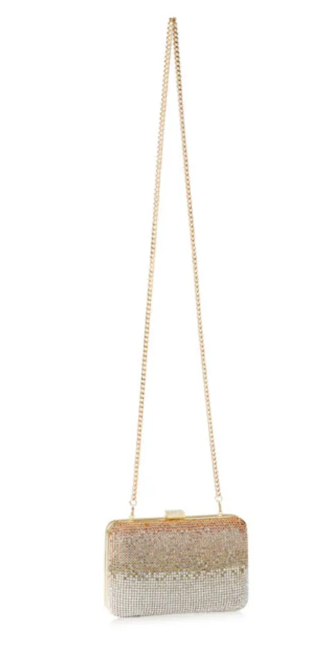 Harlow Gold Clutch