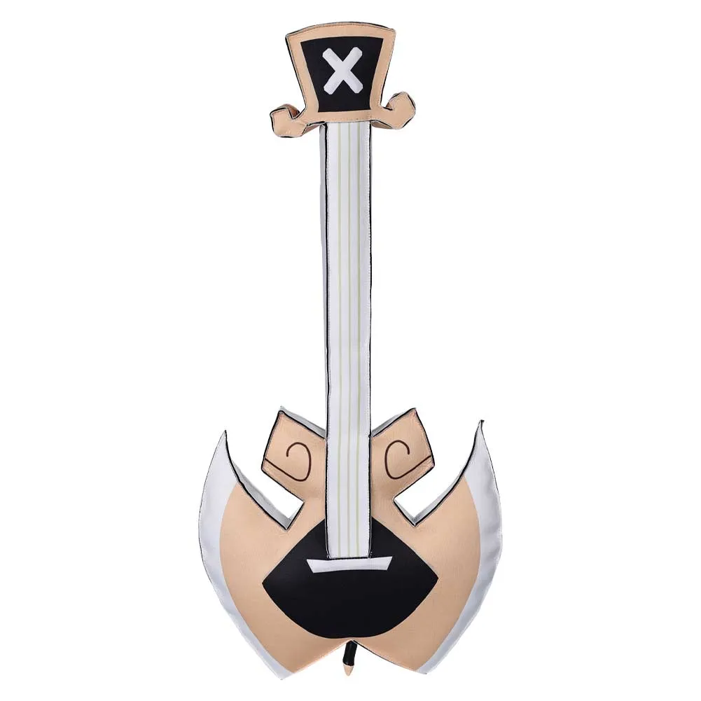 Hazbin Hotel Adam Guitar Axe Pillow Cosplay Accessories Prop