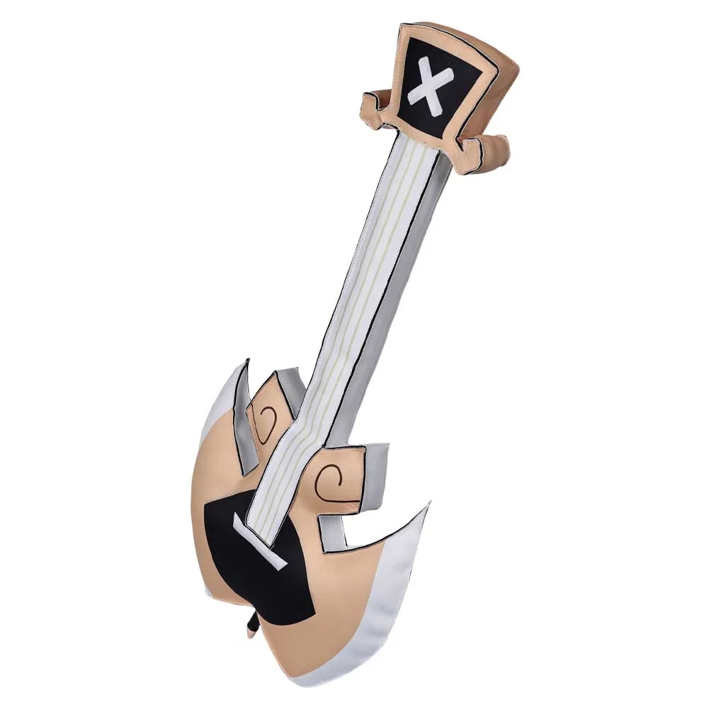 Hazbin Hotel Adam Guitar Axe Pillow Cosplay Accessories Prop