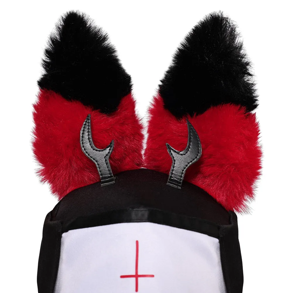 Hazbin Hotel Alastor Sister Nun Hat Cosplay Halloween Carnival Costume Accessories
