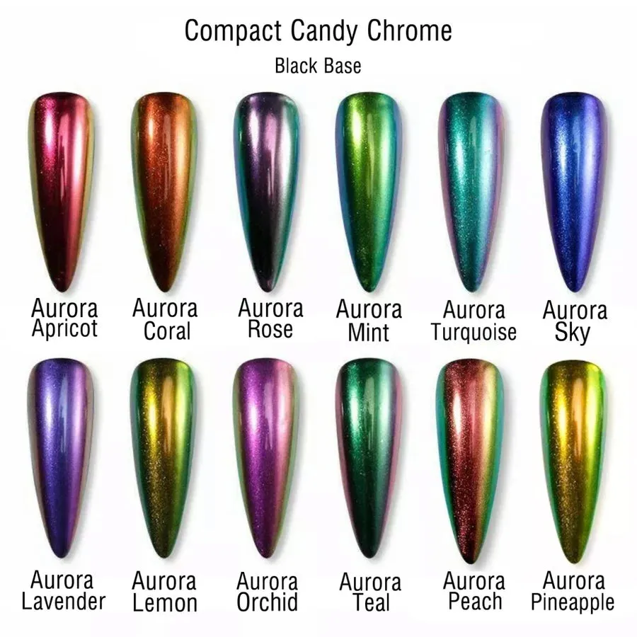 HD Candy Compact Chrome - Aurora Lemon