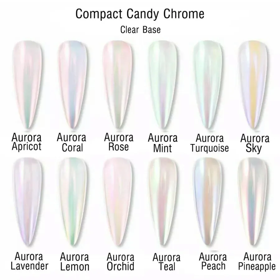 HD Candy Compact Chrome - Aurora Lemon