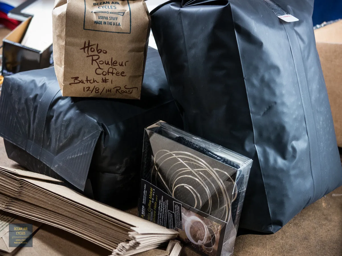 Helix Coffee Dripper w/ 13oz Hobo Rouleur Coffee