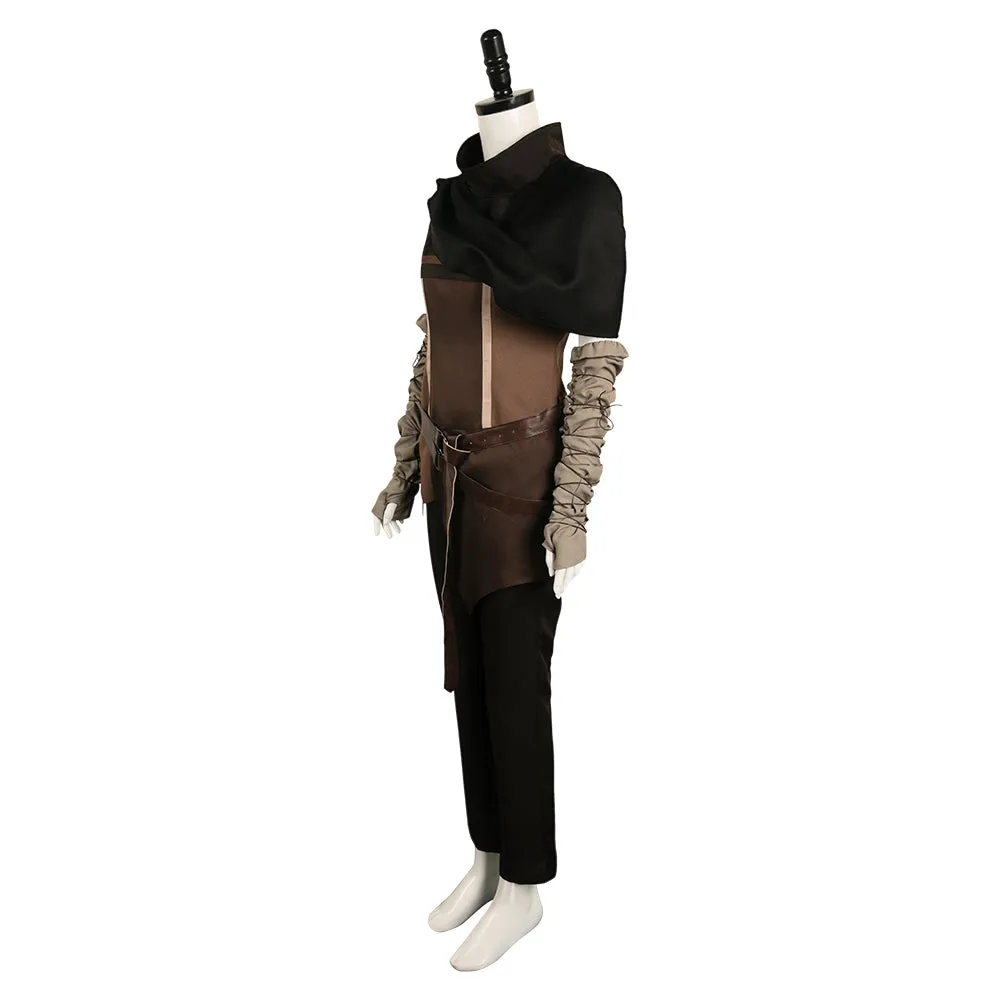 Hellblade: Senua's Sacrifice Senua Deep Brown Set Cosplay Costume Outfits Halloween Carnival Suit