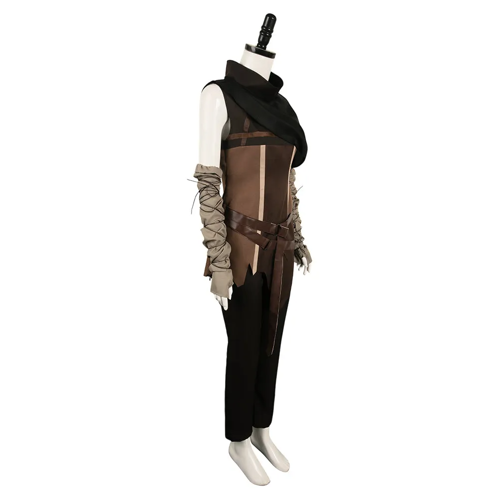 Hellblade: Senua's Sacrifice Senua Deep Brown Set Cosplay Costume Outfits Halloween Carnival Suit