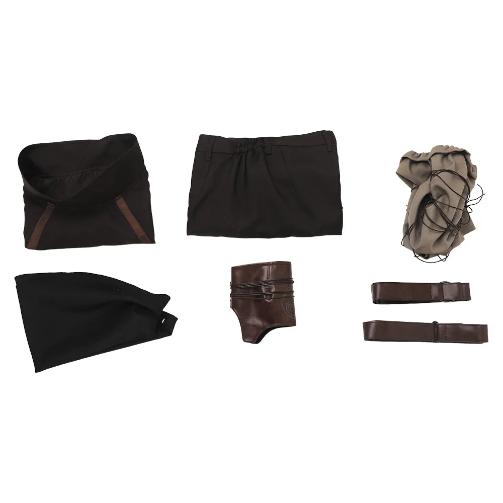 Hellblade: Senua's Sacrifice Senua Deep Brown Set Cosplay Costume Outfits Halloween Carnival Suit