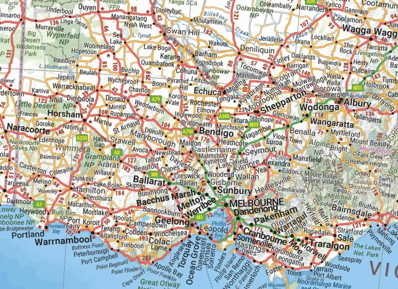 Hema Australia Large Map