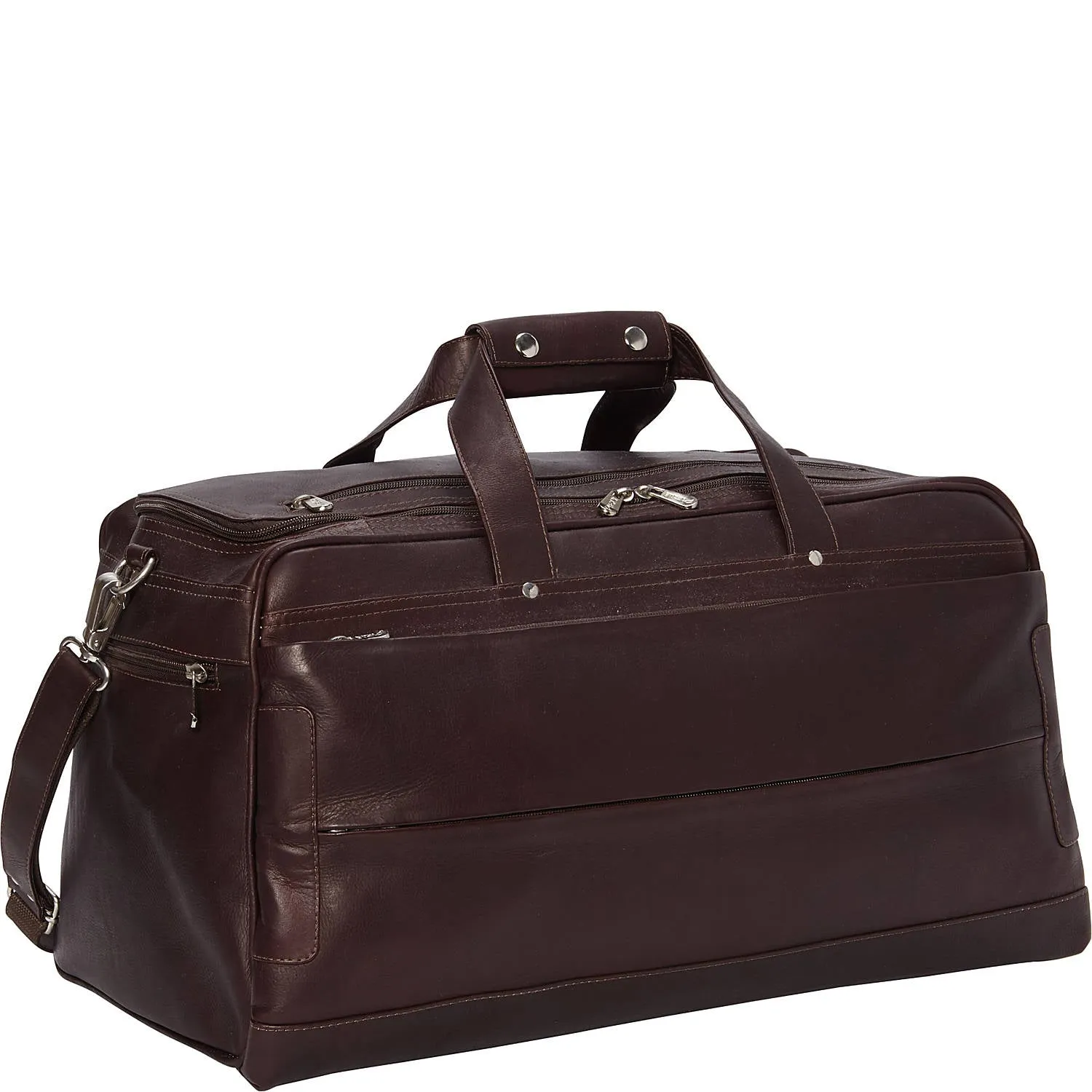 HIDDEN POCKET DUFFEL
