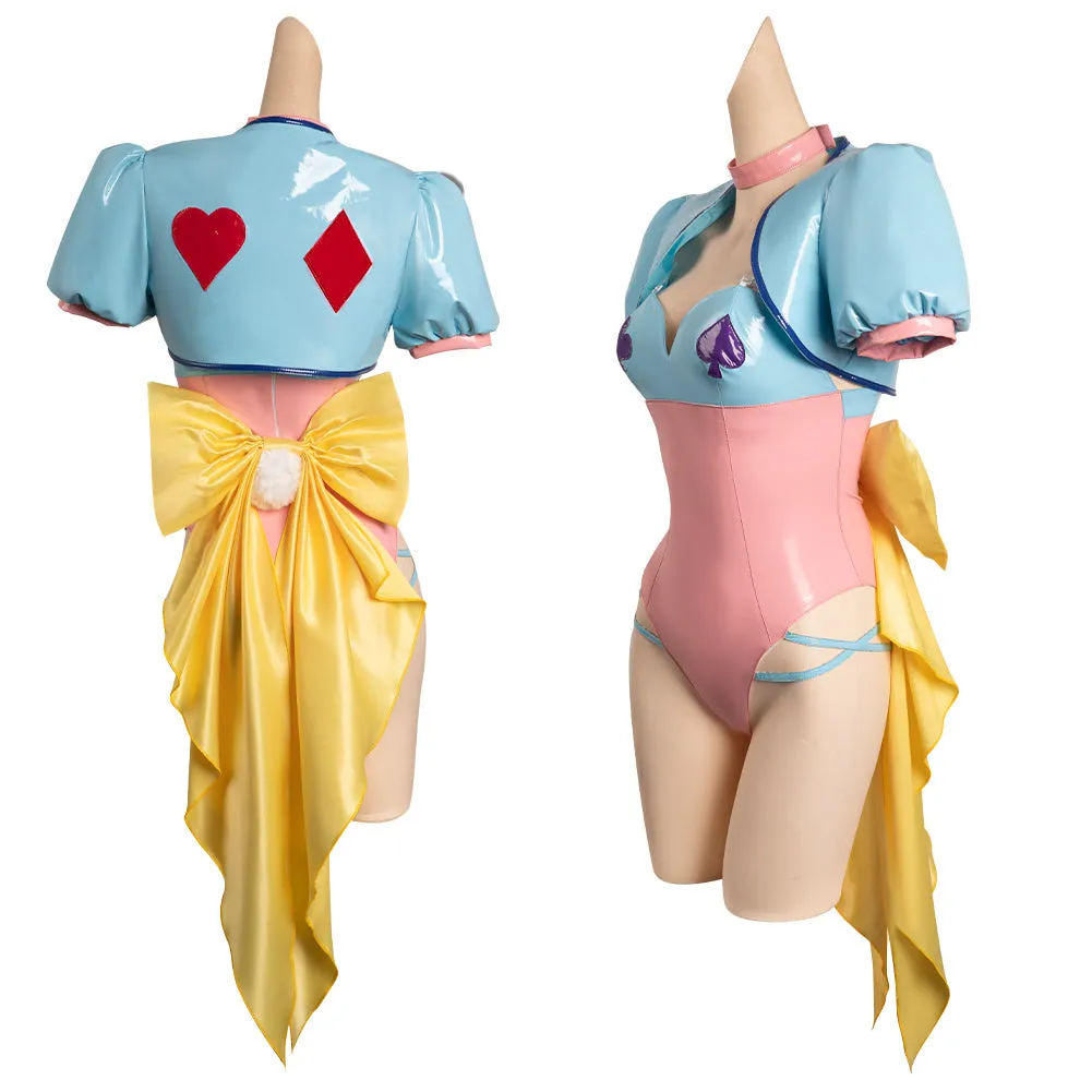 Hisoka HUNTER HUNTER Bunny Girl Jumpsuit Cosplay Costume Outfits Halloween Carnival Suit