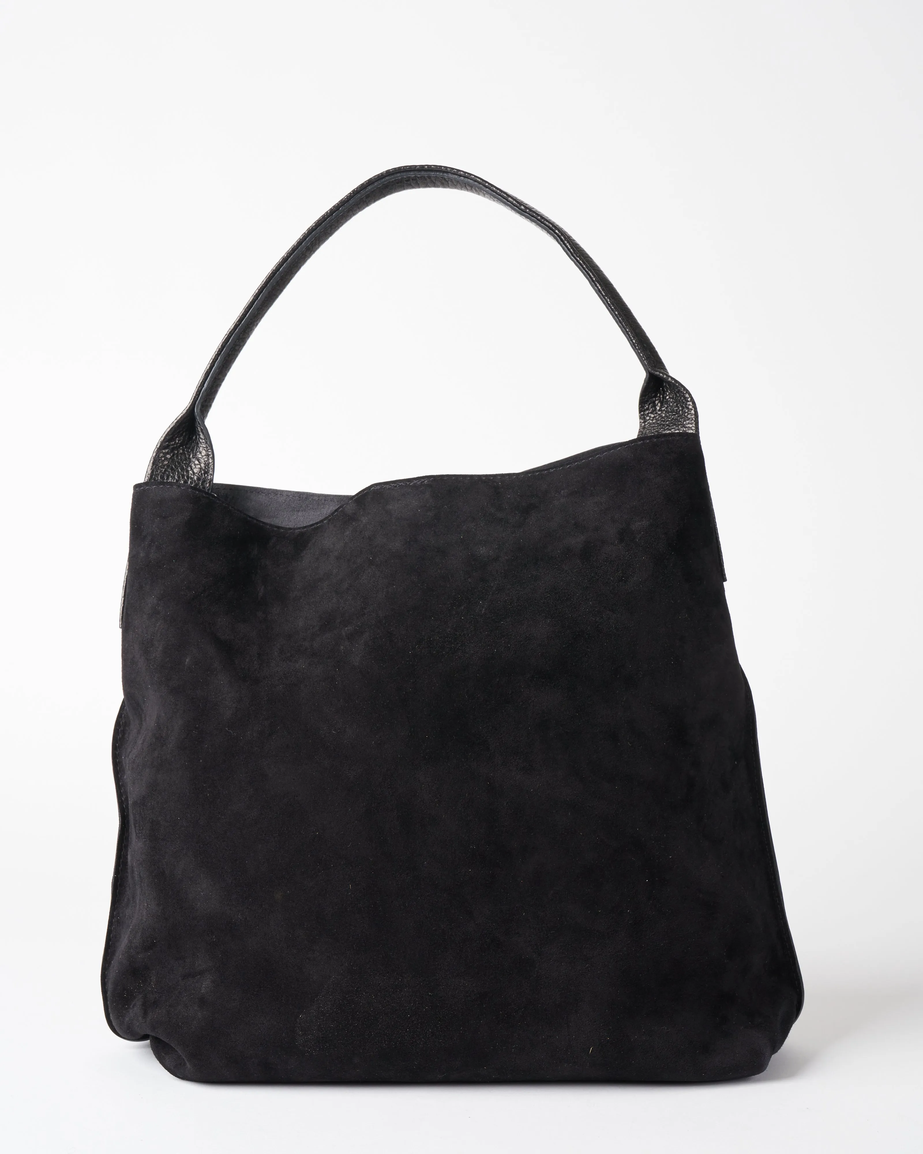 hobo - black suede