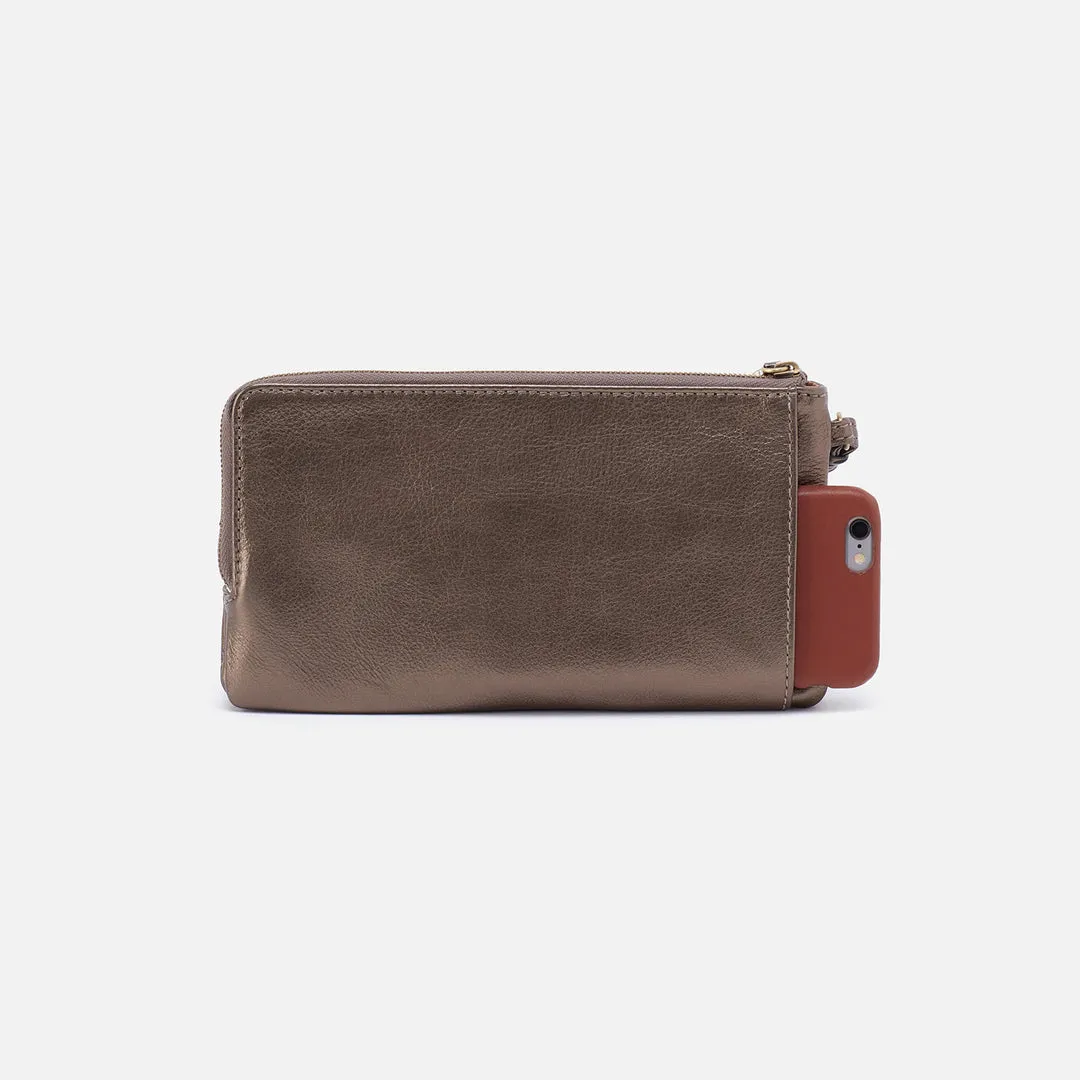 Hobo Dayton Wristlet - Pewter