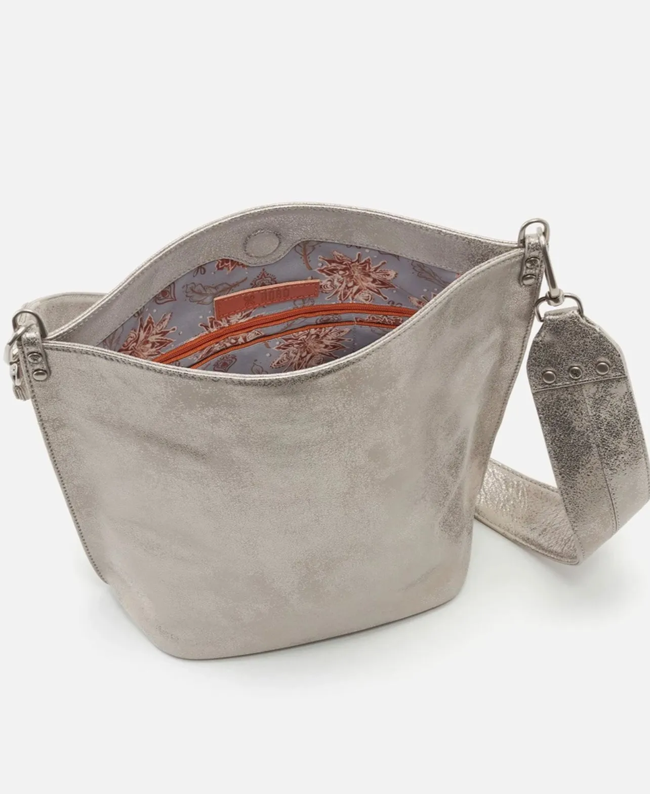 Hobo FLARE Bucket Bag Metallic