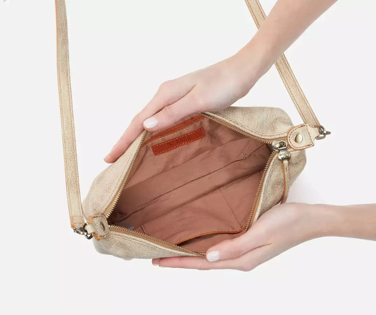 Hobo KIRBY Crossbody - Gold Leaf