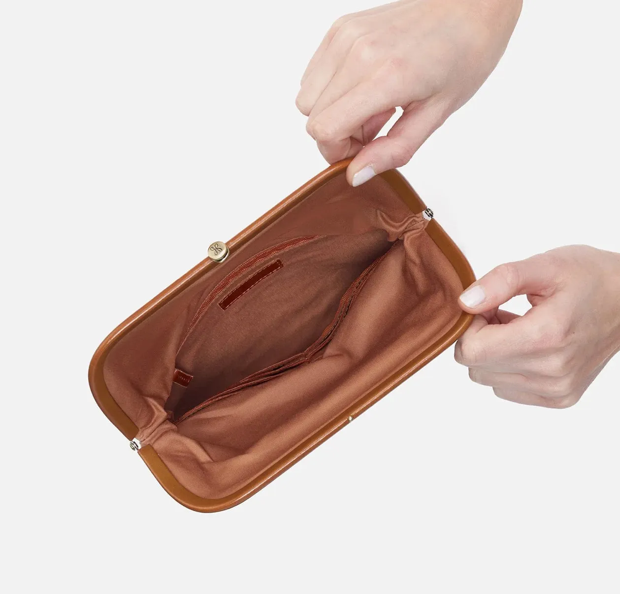 Hobo LAUREN Wristlet - Truffle