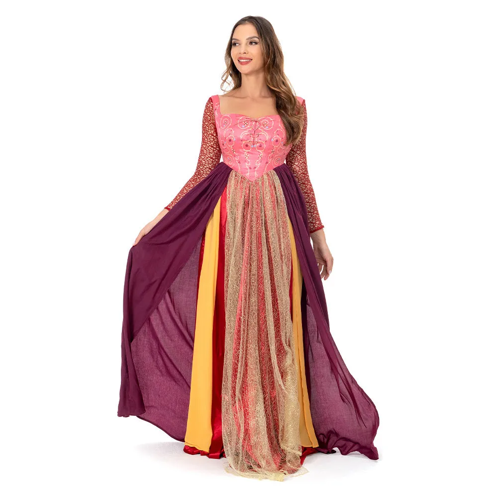 Hocus Pocus 2 Sarah Sanderson Cosplay Costume Dress Outfits Halloween Carnival Suit