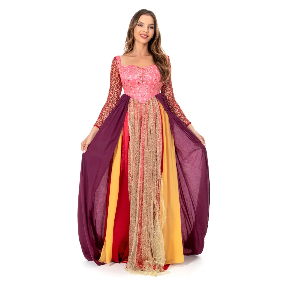 Hocus Pocus 2 Sarah Sanderson Cosplay Costume Dress Outfits Halloween Carnival Suit