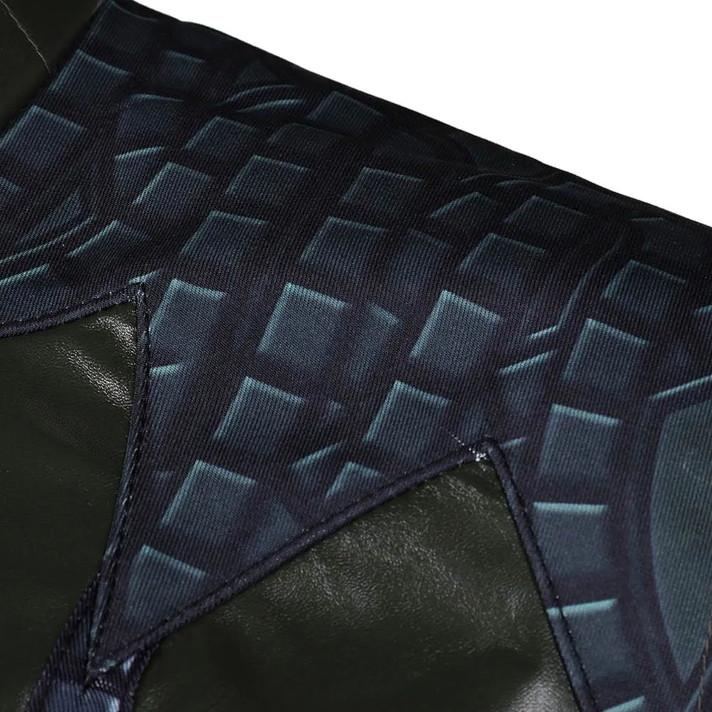House of the Dragon 2 Prince Aemond Targaryen Dark Green Uniform Cosplay Costume Outfits