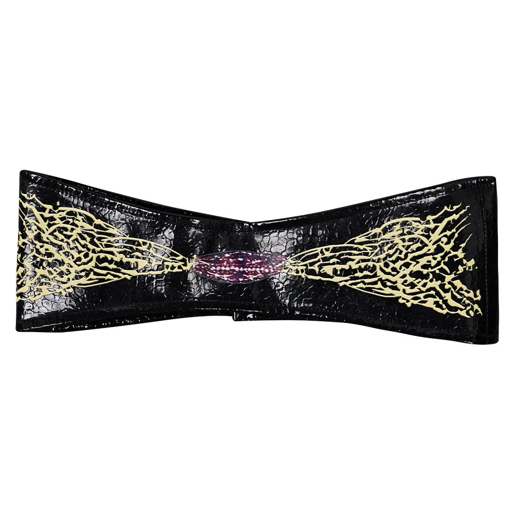 House of the Dragon 2 Rhaenys Targaryen Black Belt Waistband Cosplay Accessories Props