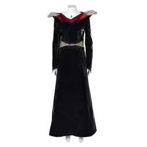 House of the Dragon 2 Rhaenys Targaryen Purple Dress Cosplay Costume Outfits Halloween Carnival Suit