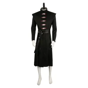 House of the Dragon Daemon Targaryen Black Red Suit Cosplay Costume Outfits Halloween Carnival Suit