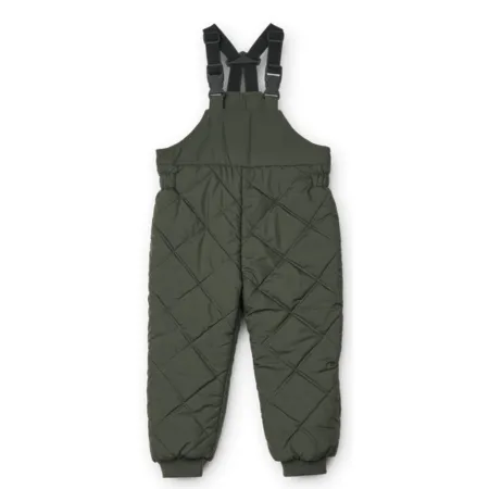 Hunter Green Jennifer Thermo Quilted Dungarees