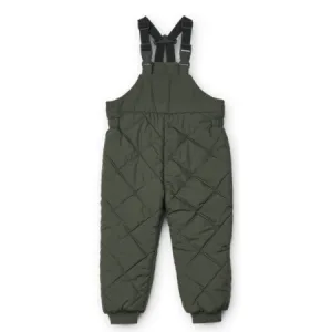 Hunter Green Jennifer Thermo Quilted Dungarees