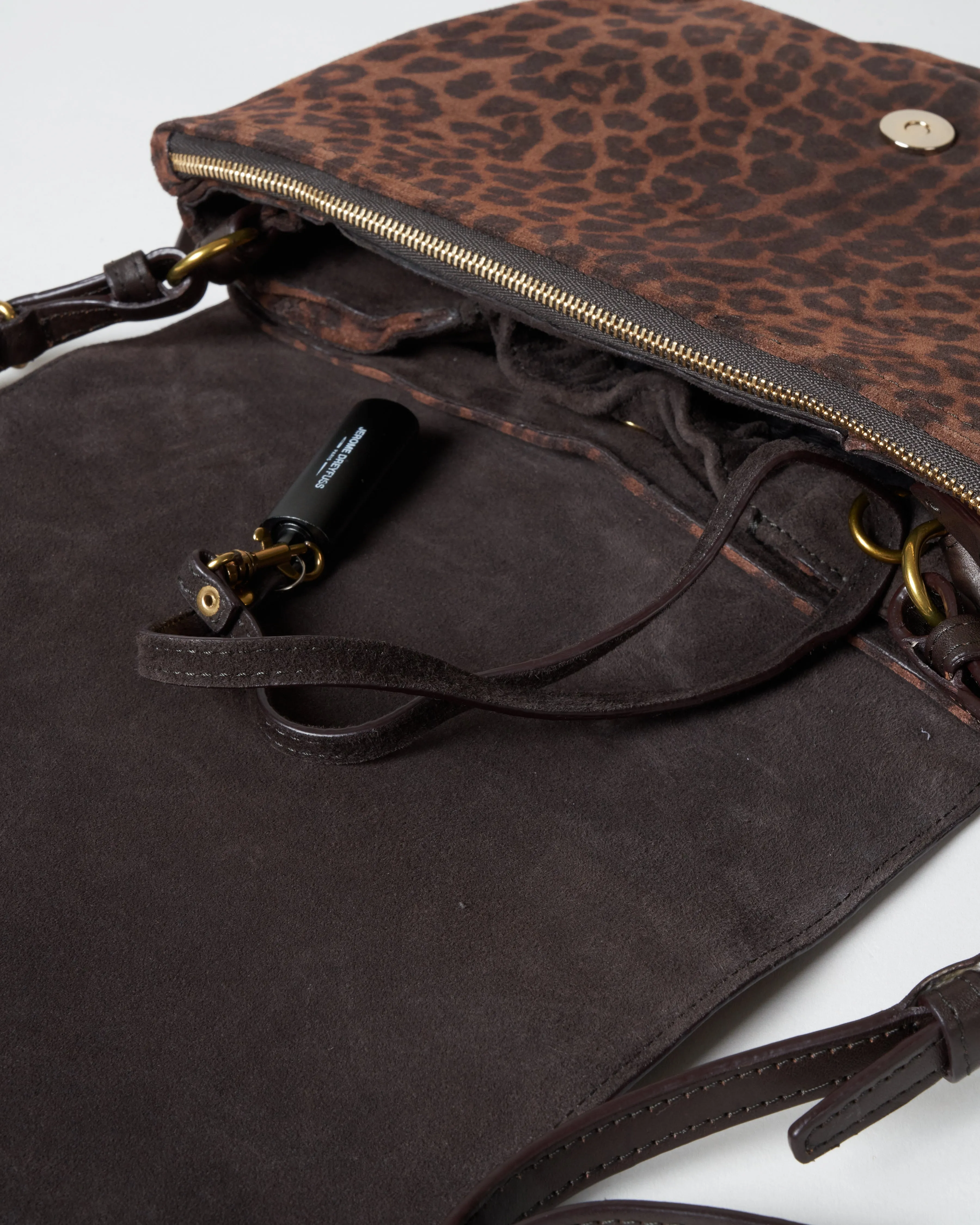 igor bag - leopard natural