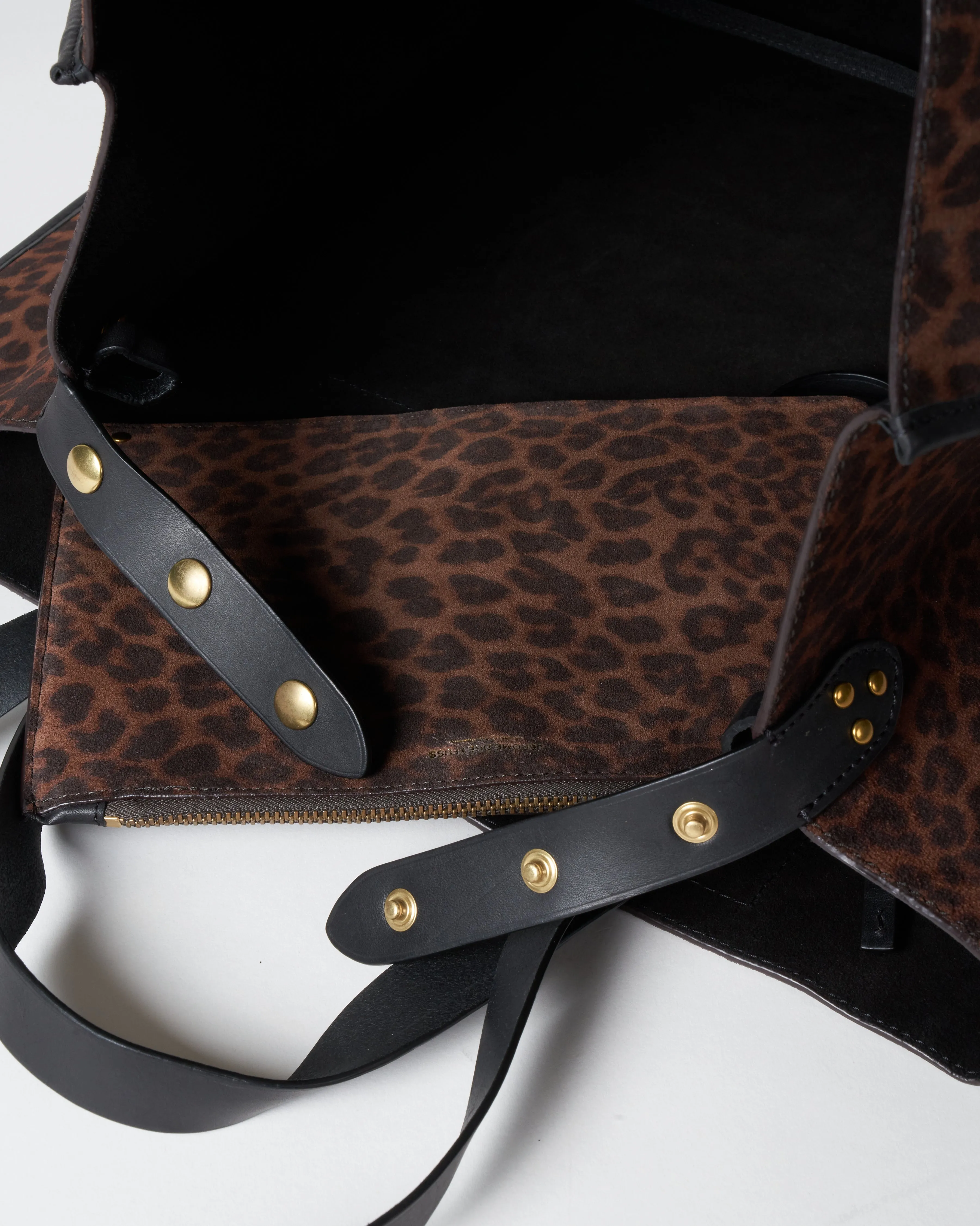 igor bag - leopard natural