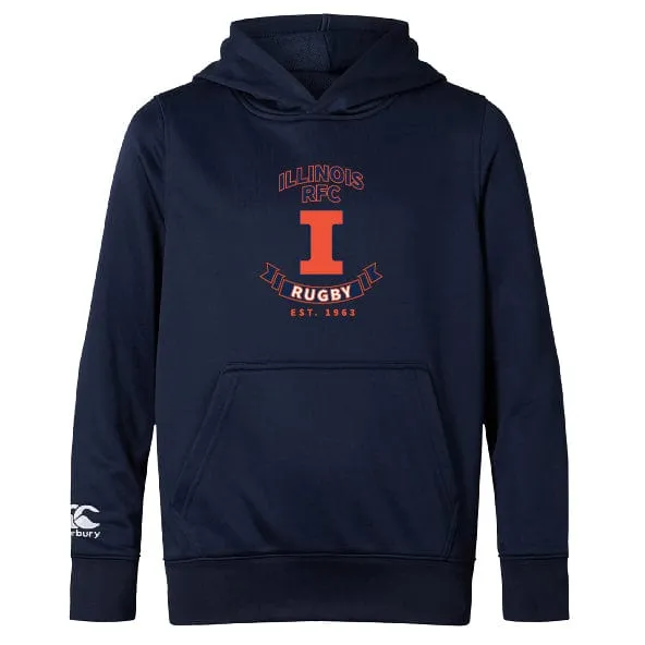 Illinois RFC Club Lightweight Hoodie by Canterbury