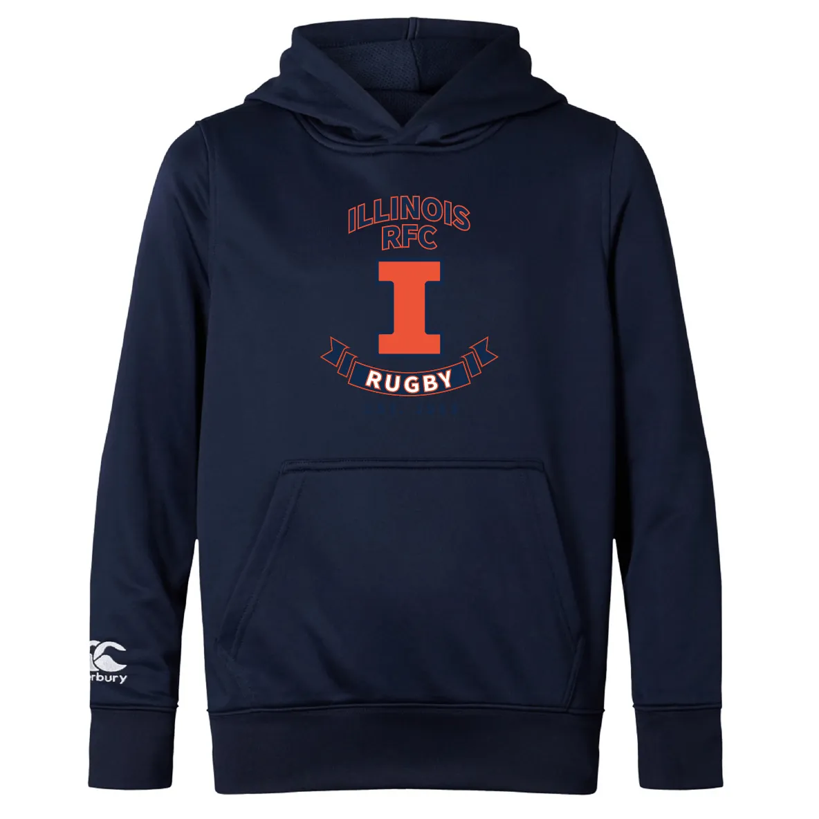 Illinois RFC Club Lightweight Hoodie by Canterbury
