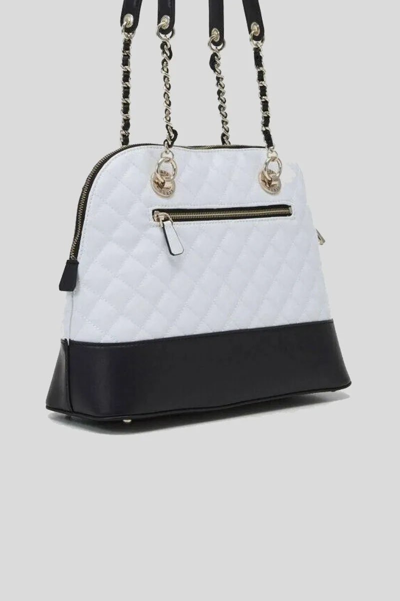 Illy Society Satchel - White Multi
