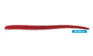 Jarvis Walker 6 Inch Scented Bloodworm Soft Plastic Lure Pack