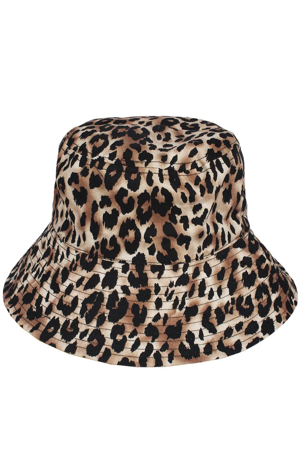 JCBU4023 - Reversible Leopard Animal Print Bucket Hat