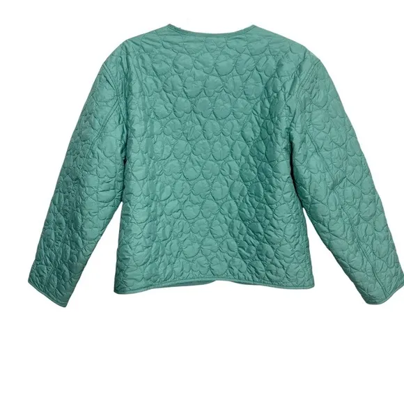 J.Crew Factory Quilted Heart Jacket Lightweight