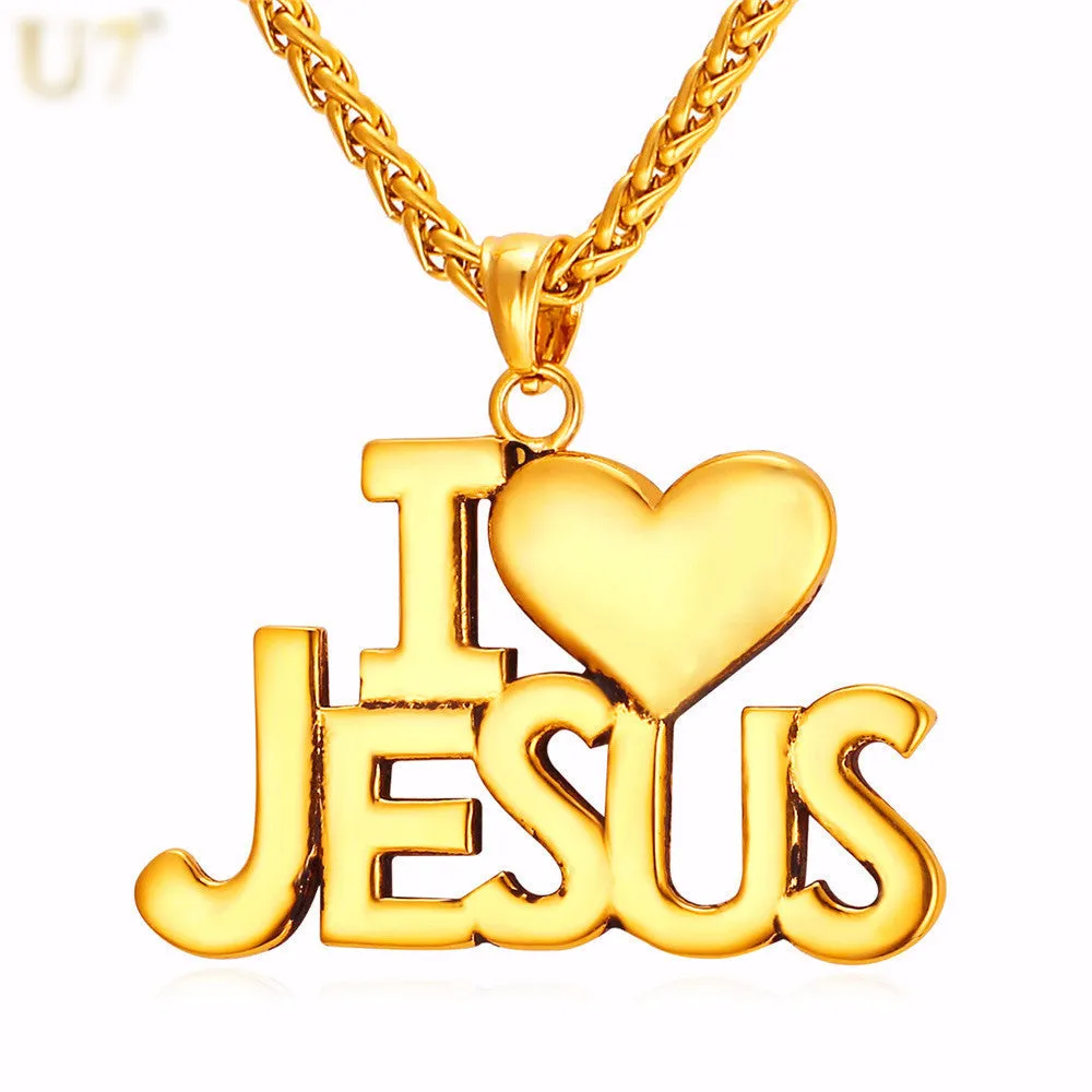 Jesus Heart Necklace