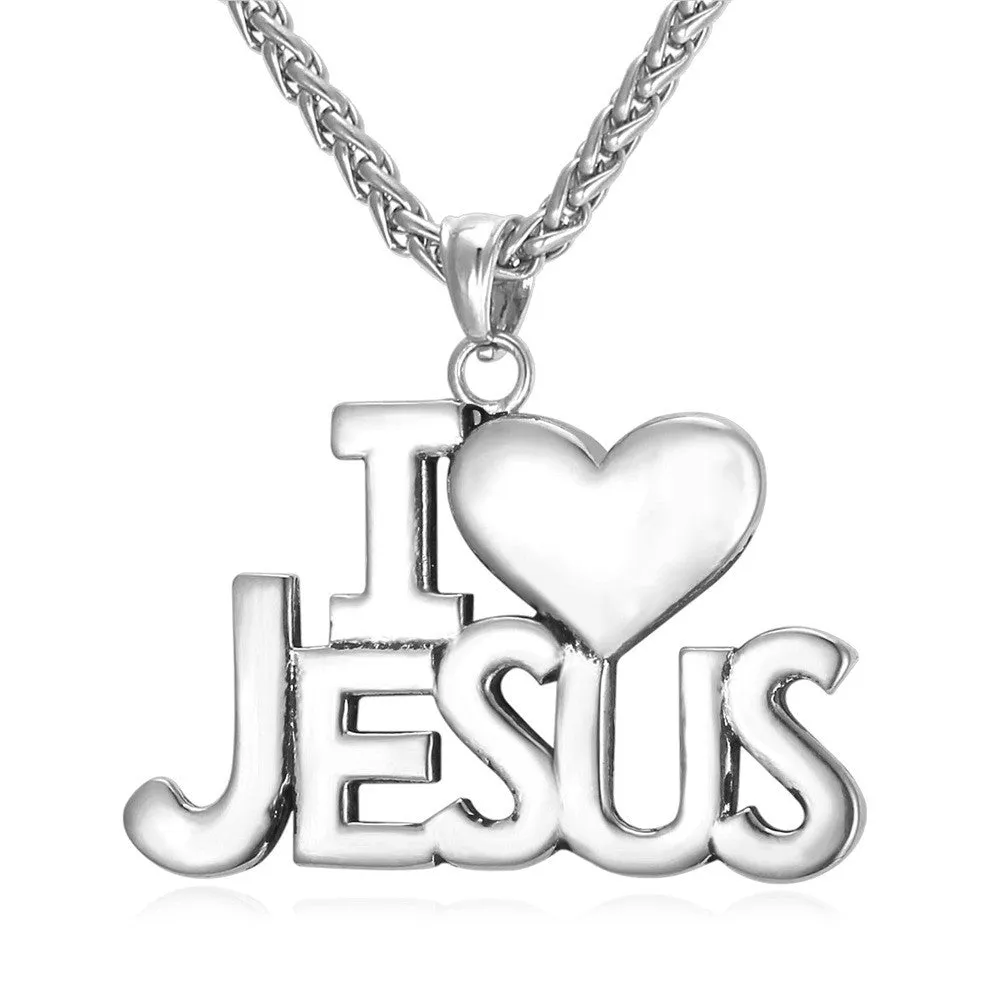 Jesus Heart Necklace