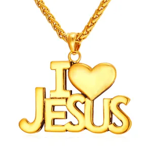 Jesus Heart Necklace