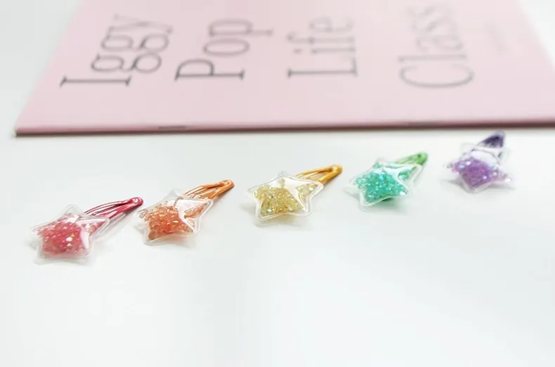 Jireh Bow - Rainbow Star Clips