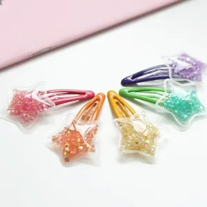 Jireh Bow - Rainbow Star Clips