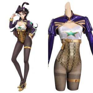 JoJo‘s Bizarre Adventure Jotaro Kujo Cosplay Costume Outfits Bunny Girls Halloween Carnival Suit