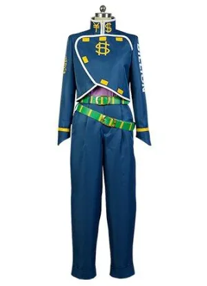 JoJo's Bizarre Adventure Okuyasu Nijimura Cosplay Costume