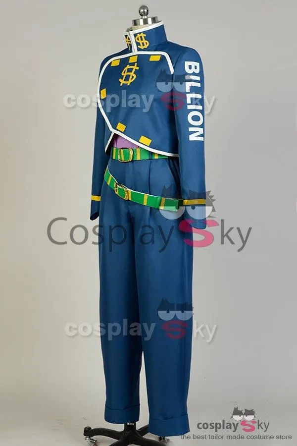 JoJo's Bizarre Adventure Okuyasu Nijimura Cosplay Costume